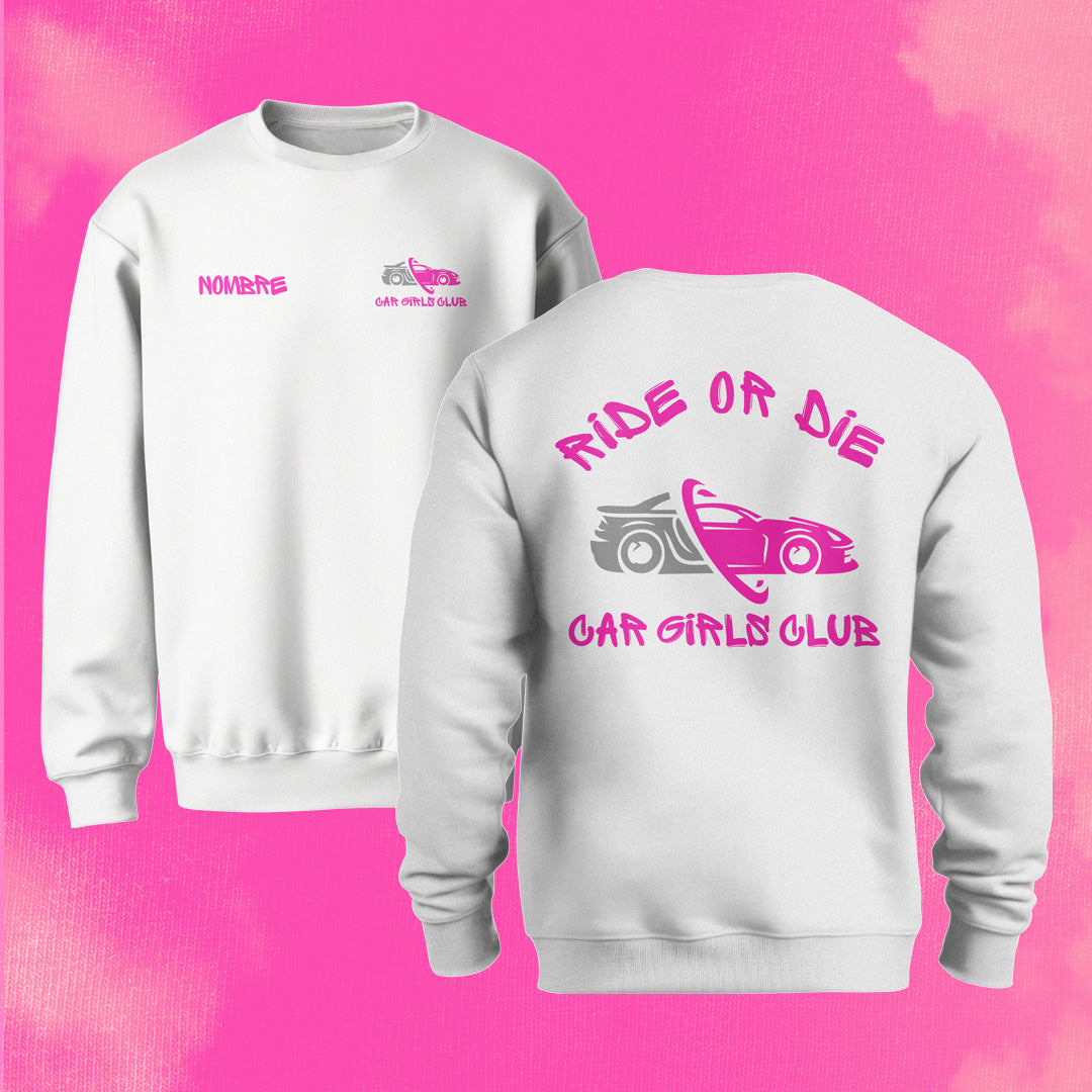 SUDADERA CARGIRLSCLUB SIN CAPUCHA