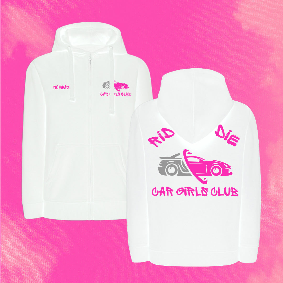 SUDADERA CARGIRLSCLUB CREMALLERA