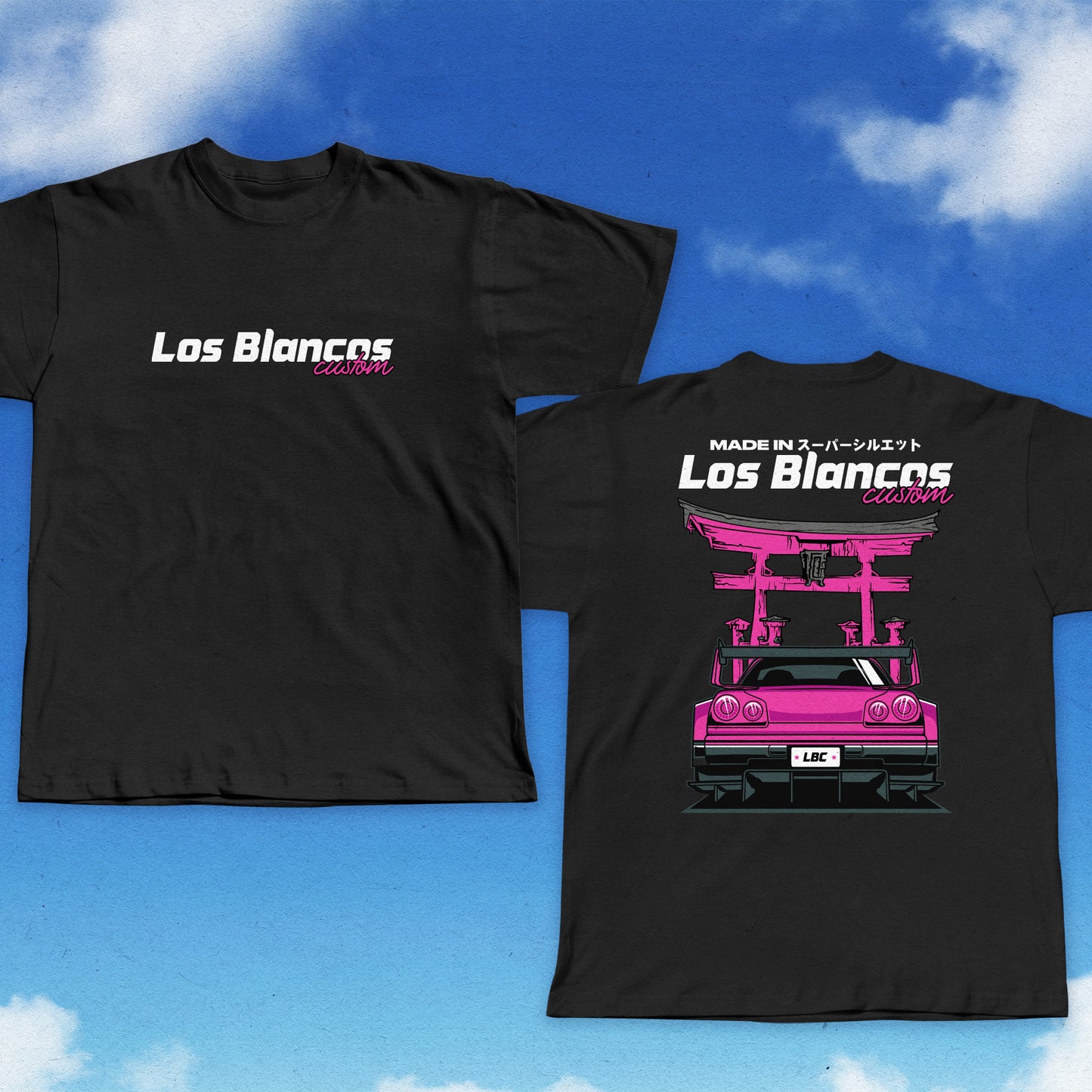 CAMISETA BLANCOS CUSTOM