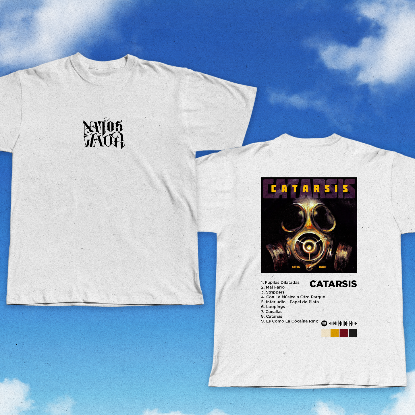 CAMISETA NATOS Y WAOR - ALBUMES