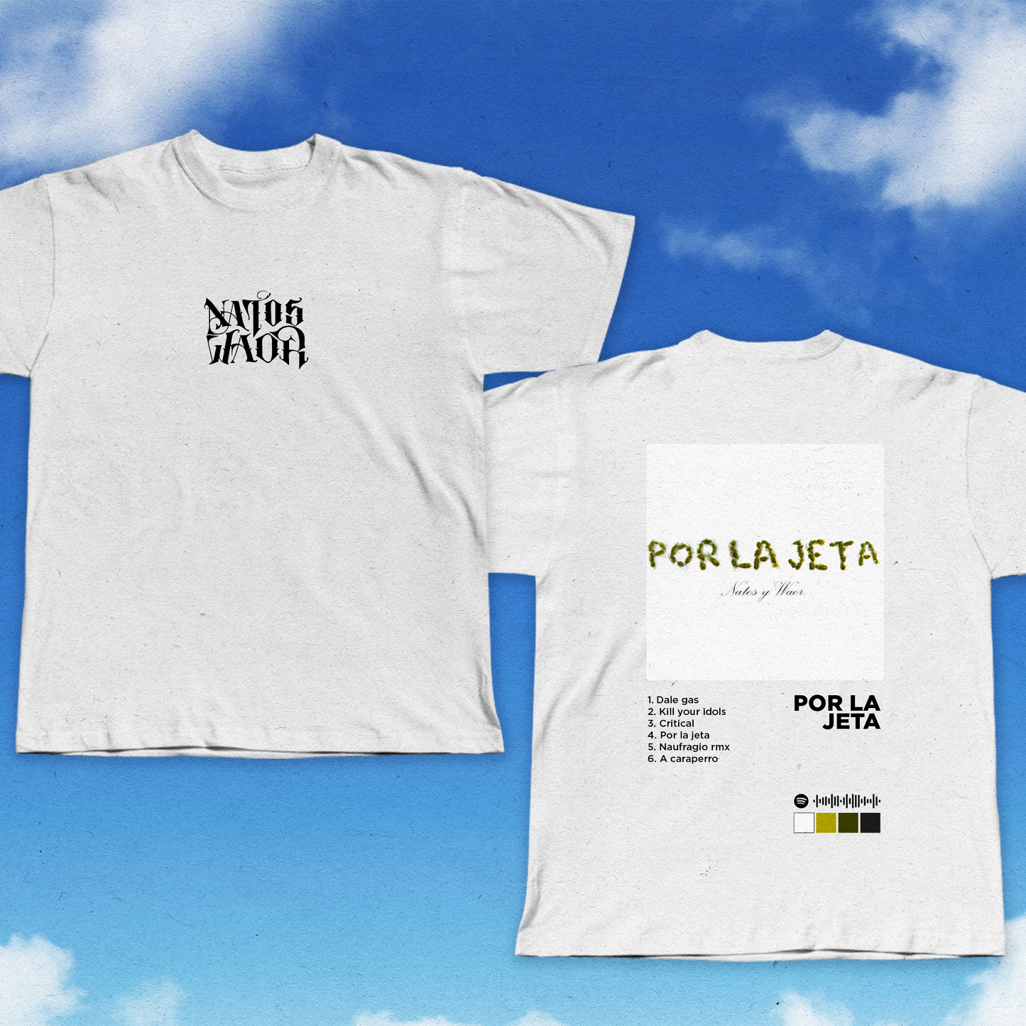 CAMISETA NATOS Y WAOR - ALBUMES