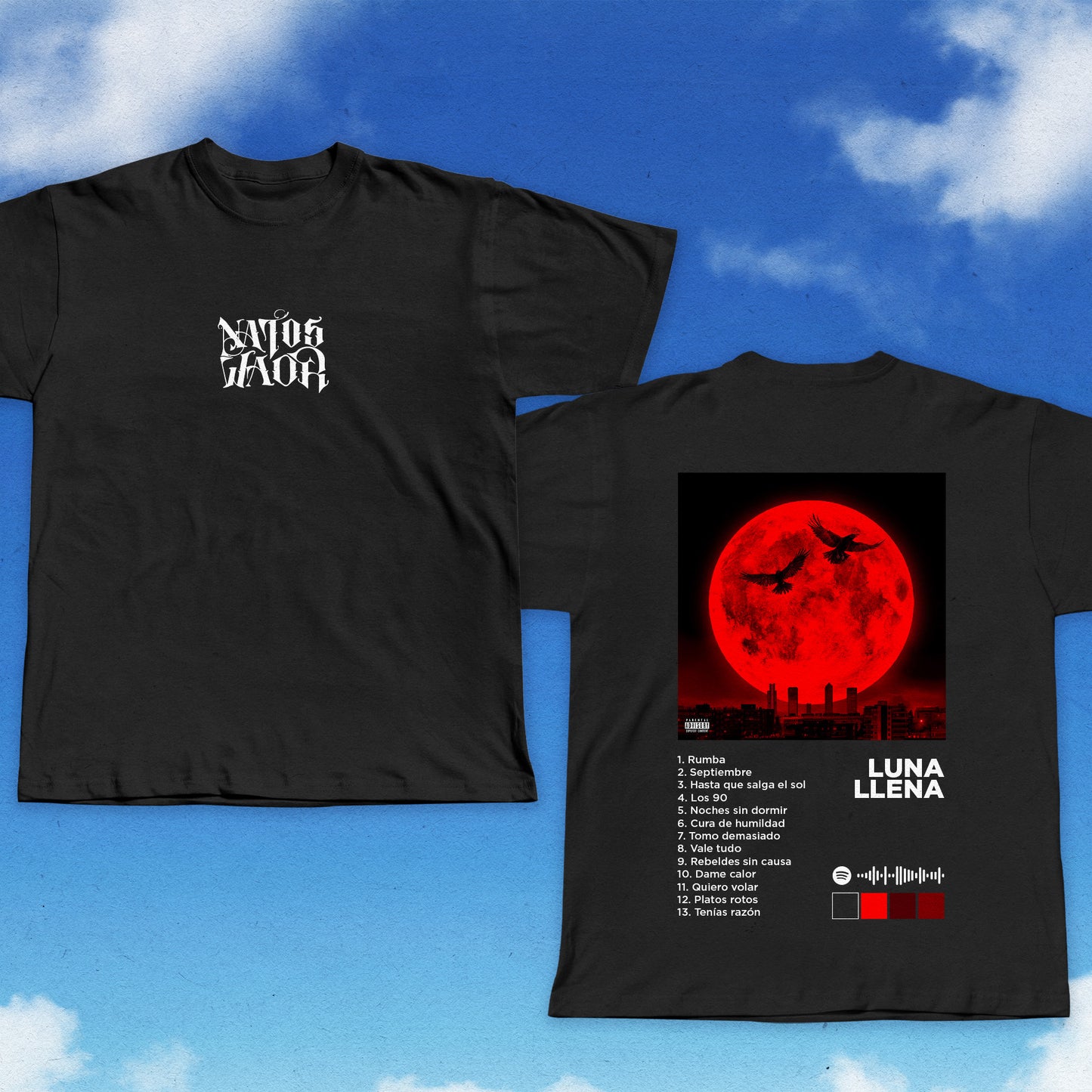 CAMISETA NATOS Y WAOR - ALBUMES