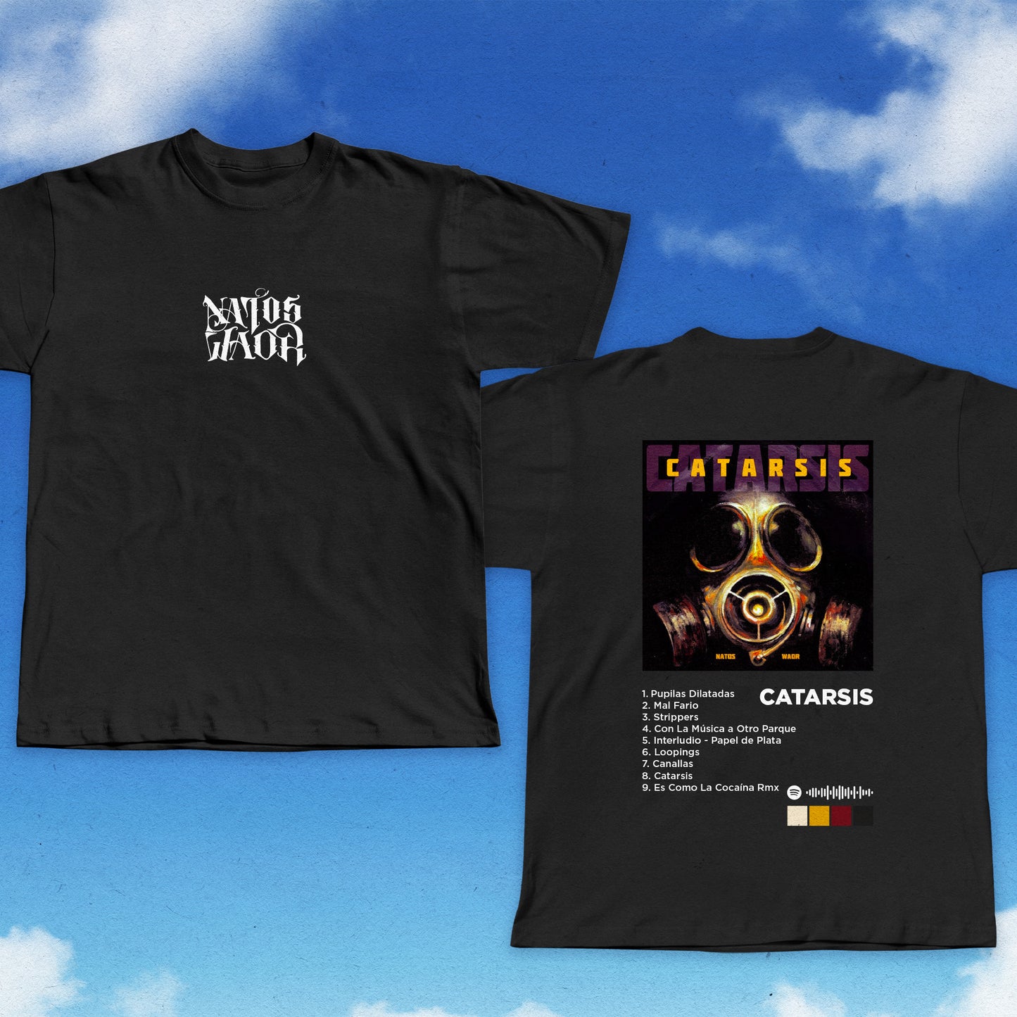 CAMISETA NATOS Y WAOR - ALBUMES