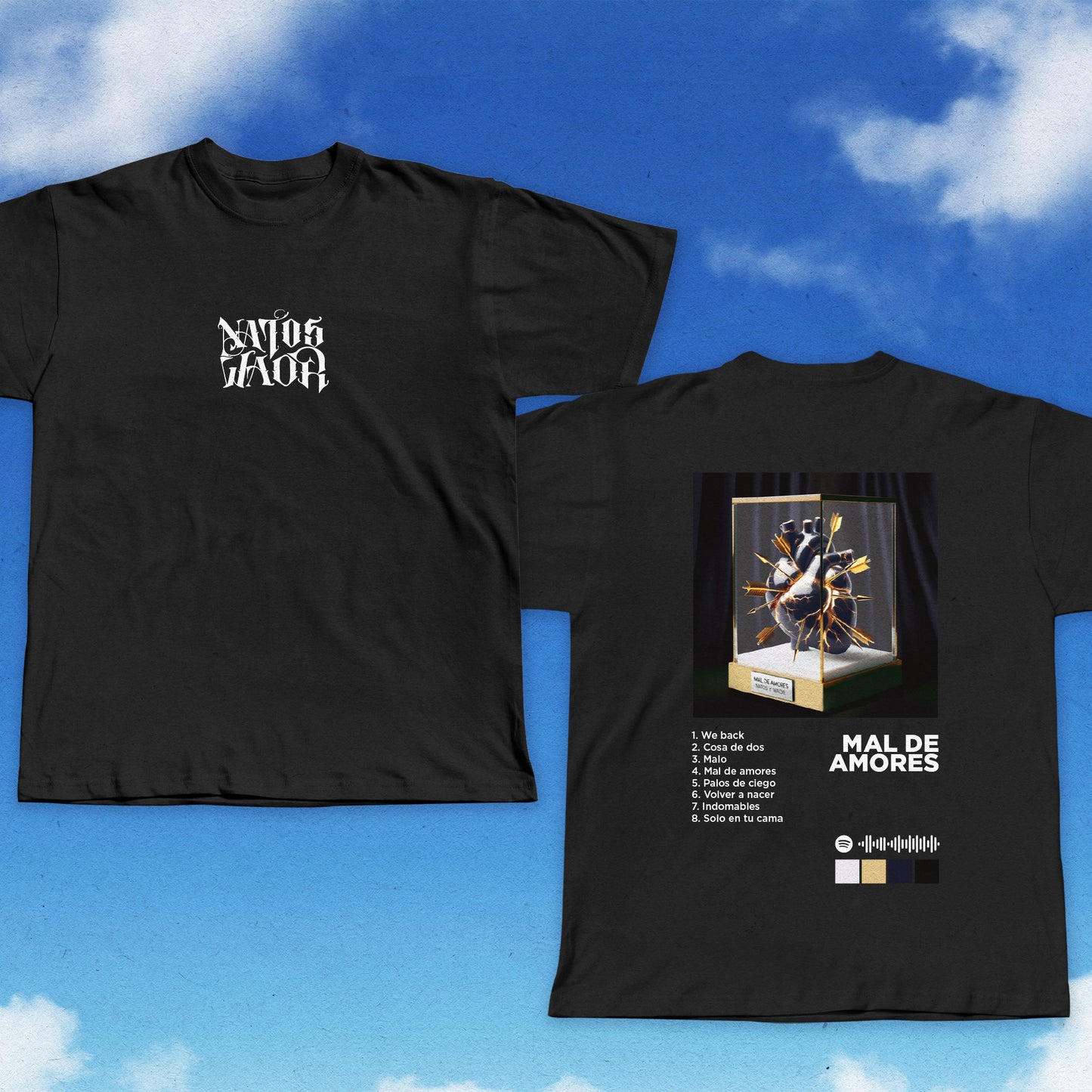 CAMISETA NATOS Y WAOR - ALBUMES