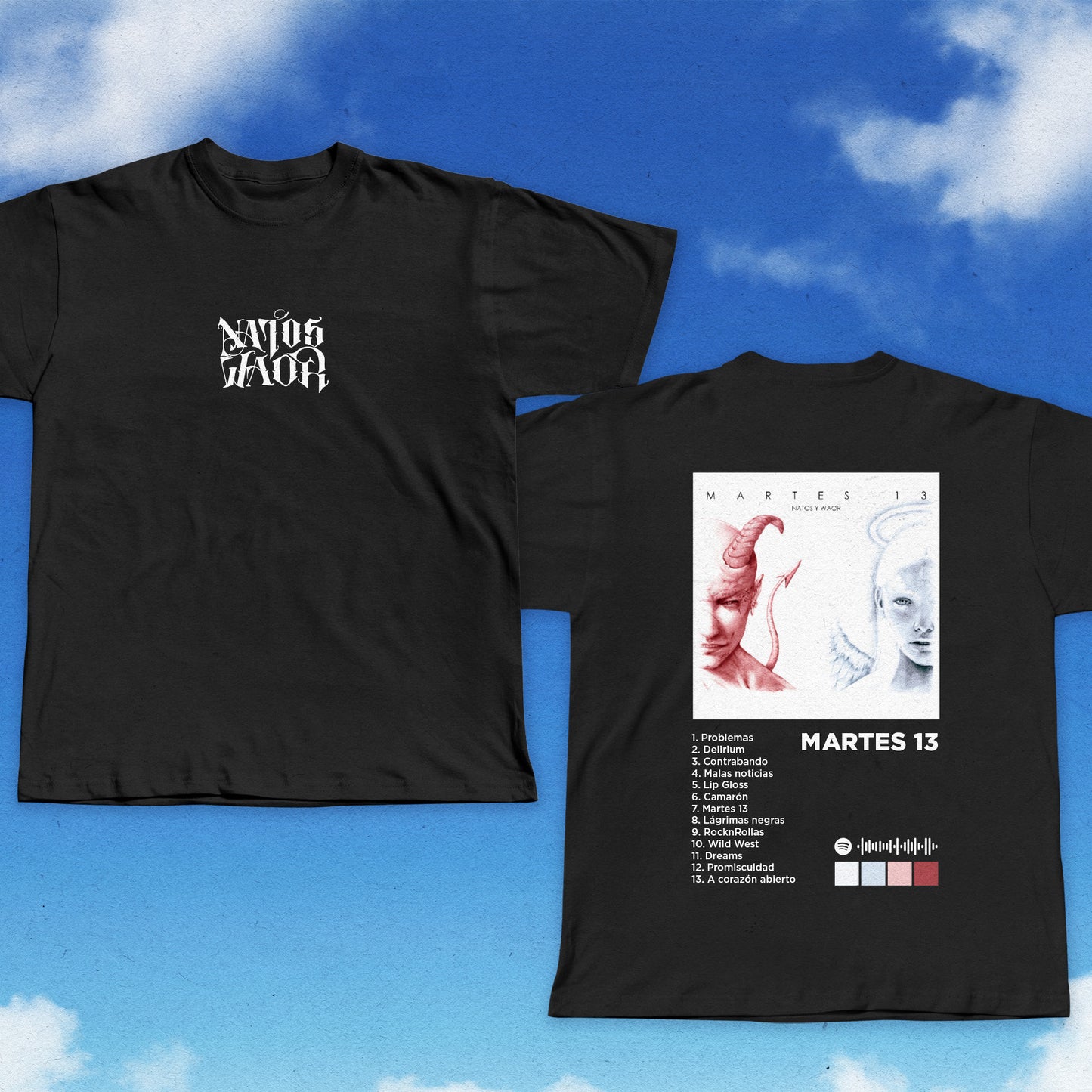 CAMISETA NATOS Y WAOR - ALBUMES