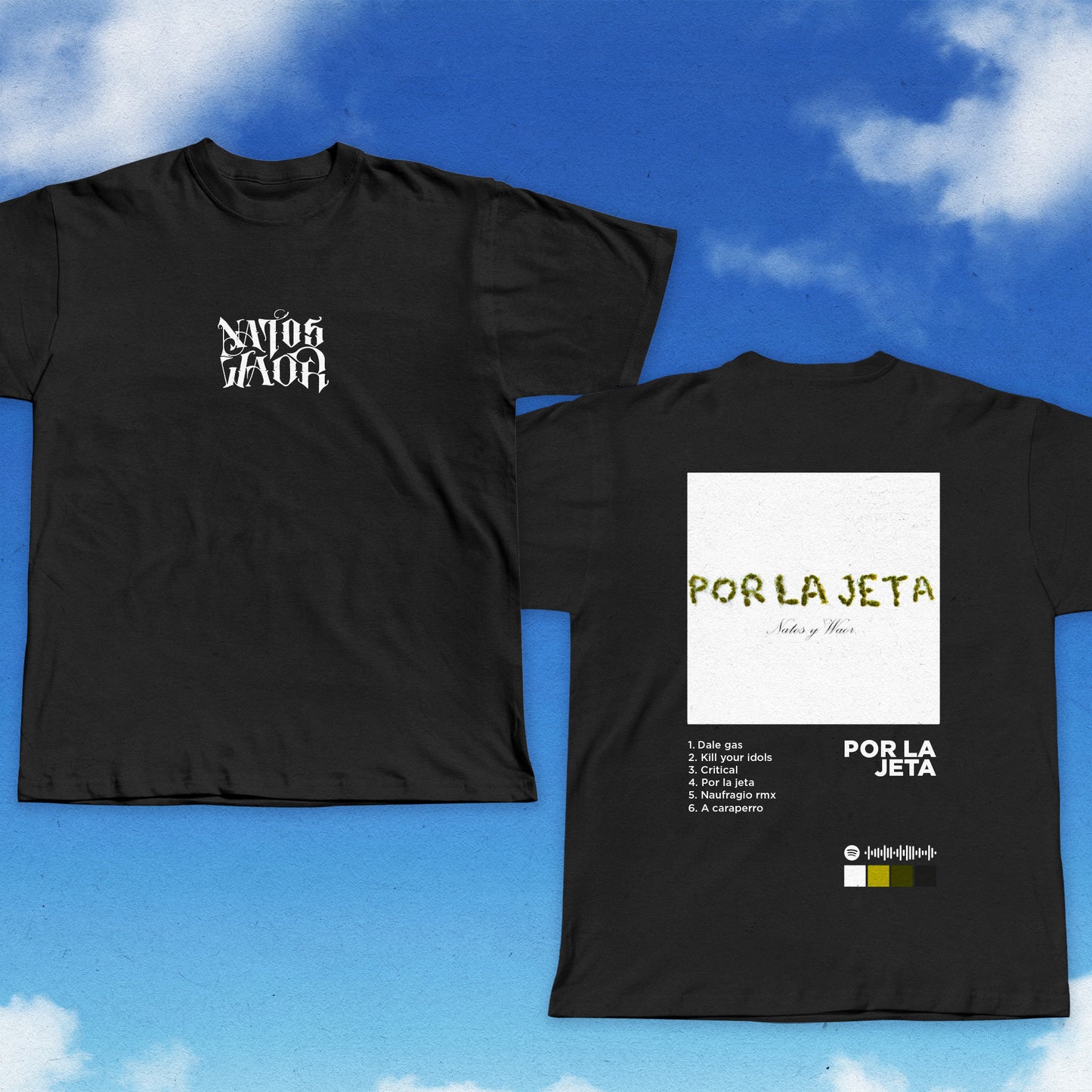 CAMISETA NATOS Y WAOR - ALBUMES