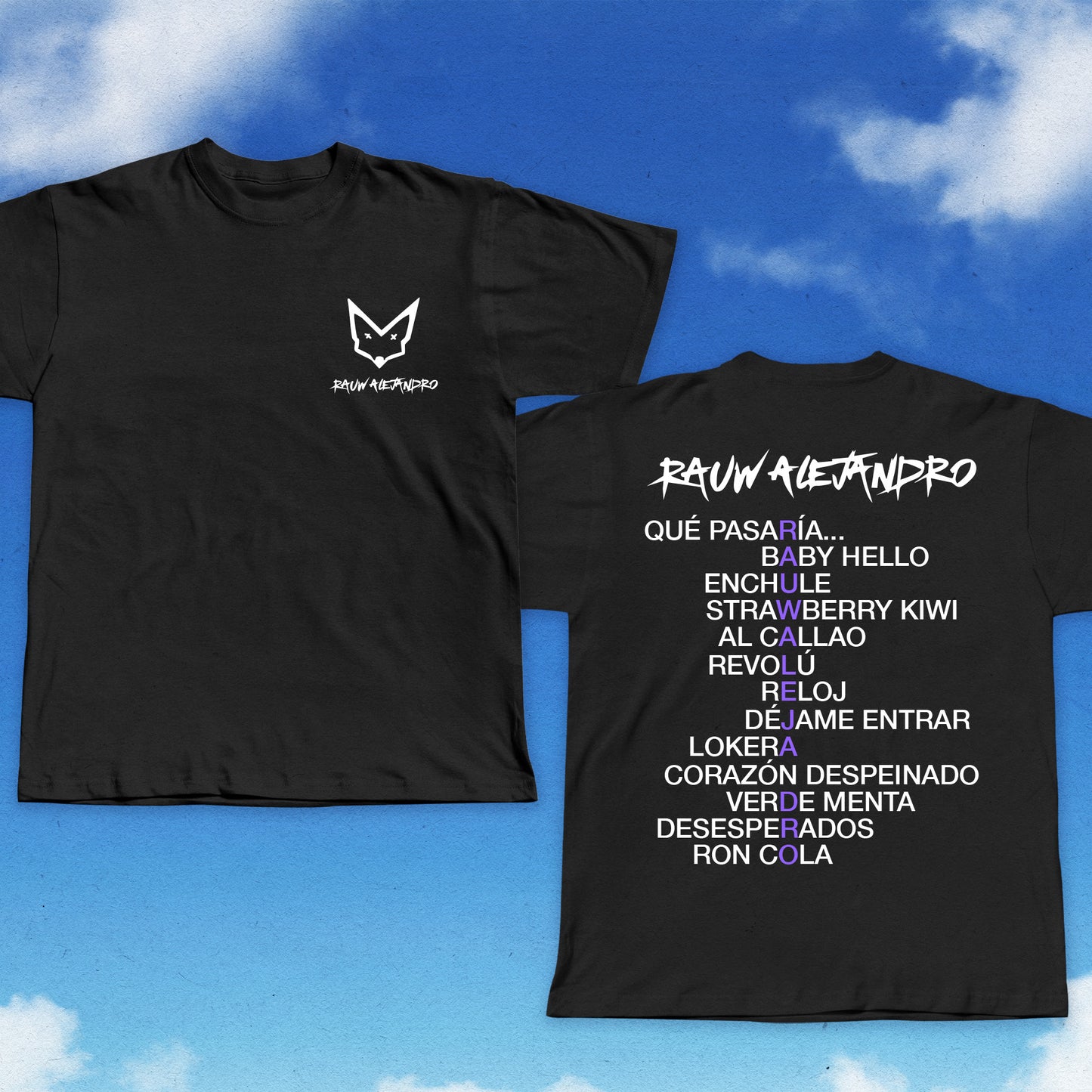 CAMISETA RAUW ALEJANDRO - ANAGRAMA