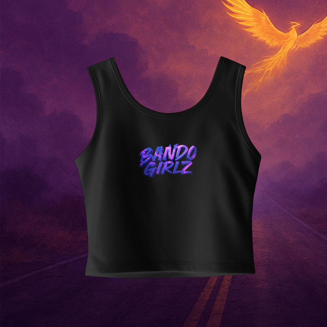 CAMISETA CROP TOP TIRANTES BANDOGIRLZ