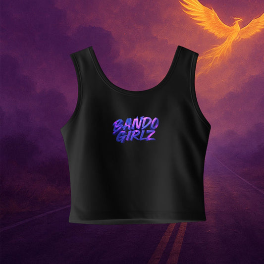 CAMISETA CROP TOP TIRANTES BANDOGIRLZ