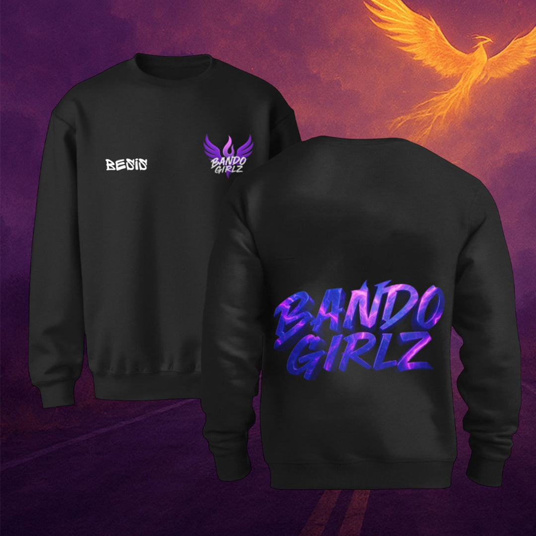 SUDADERA BANDOGIRLZ SIN CAPUCHA