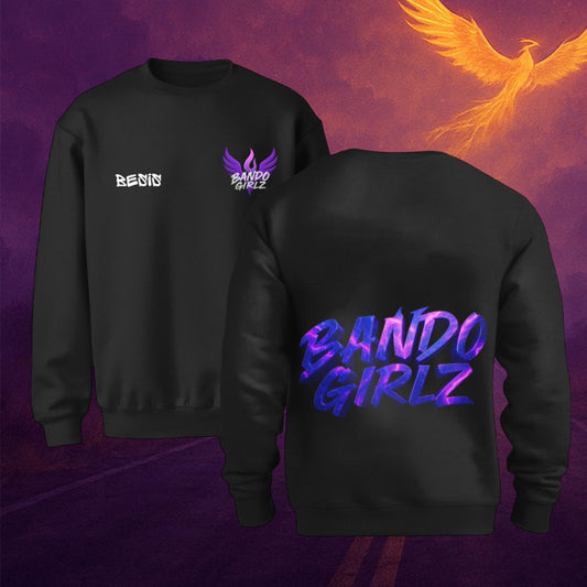 SUDADERA BANDOGIRLZ SIN CAPUCHA