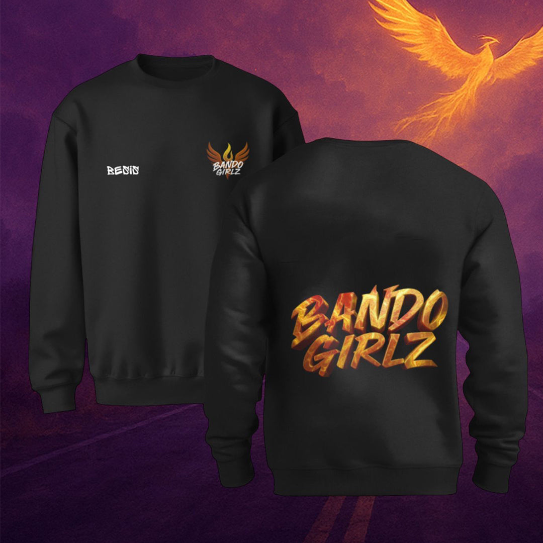 SUDADERA BANDOGIRLZ SIN CAPUCHA