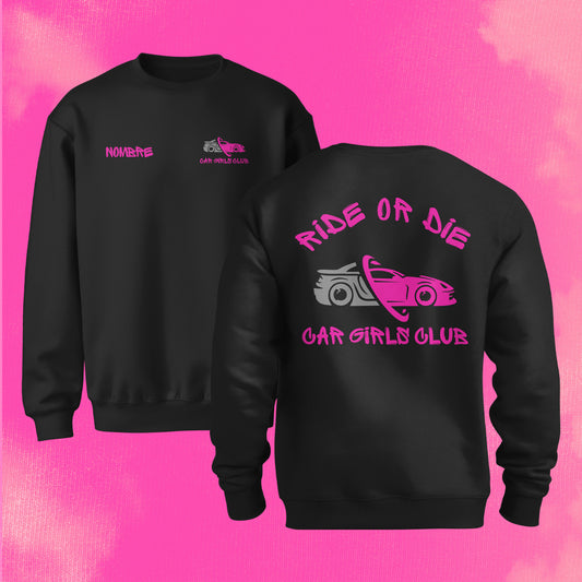 SUDADERA CARGIRLSCLUB SIN CAPUCHA