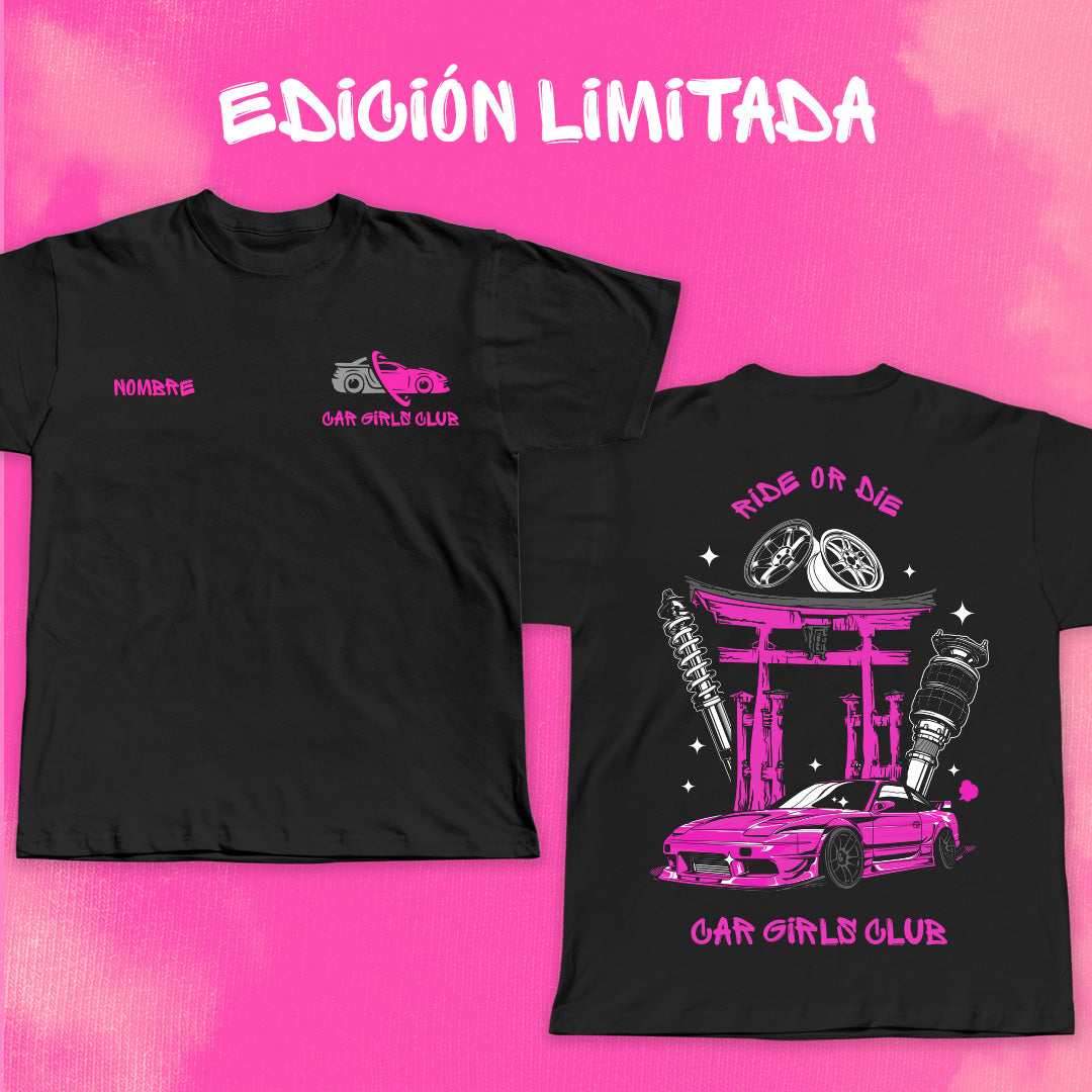 CAMISETA CARGIRLSCLUB 1ER ANIVERSARIO