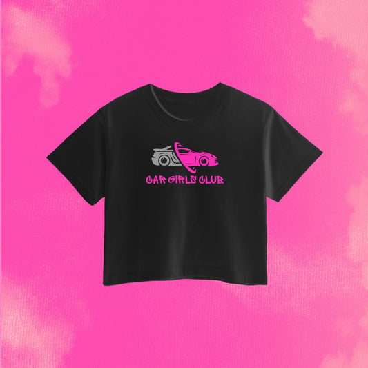 CAMISETA CROP TOP CARGIRLSCLUB