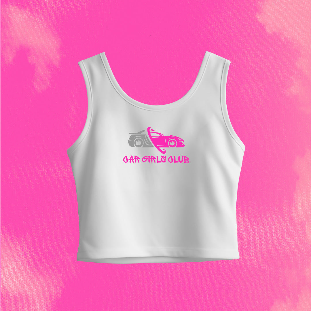 CAMISETA CROP TOP TIRANTES CARGIRLSCLUB