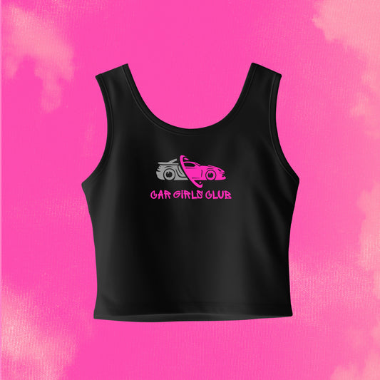 CAMISETA CROP TOP TIRANTES CARGIRLSCLUB