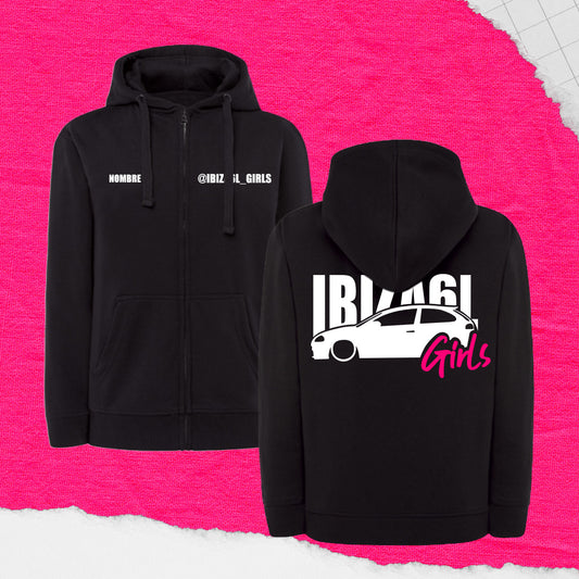 SUDADERA IBIZA6LGIRLS CREMALLERA