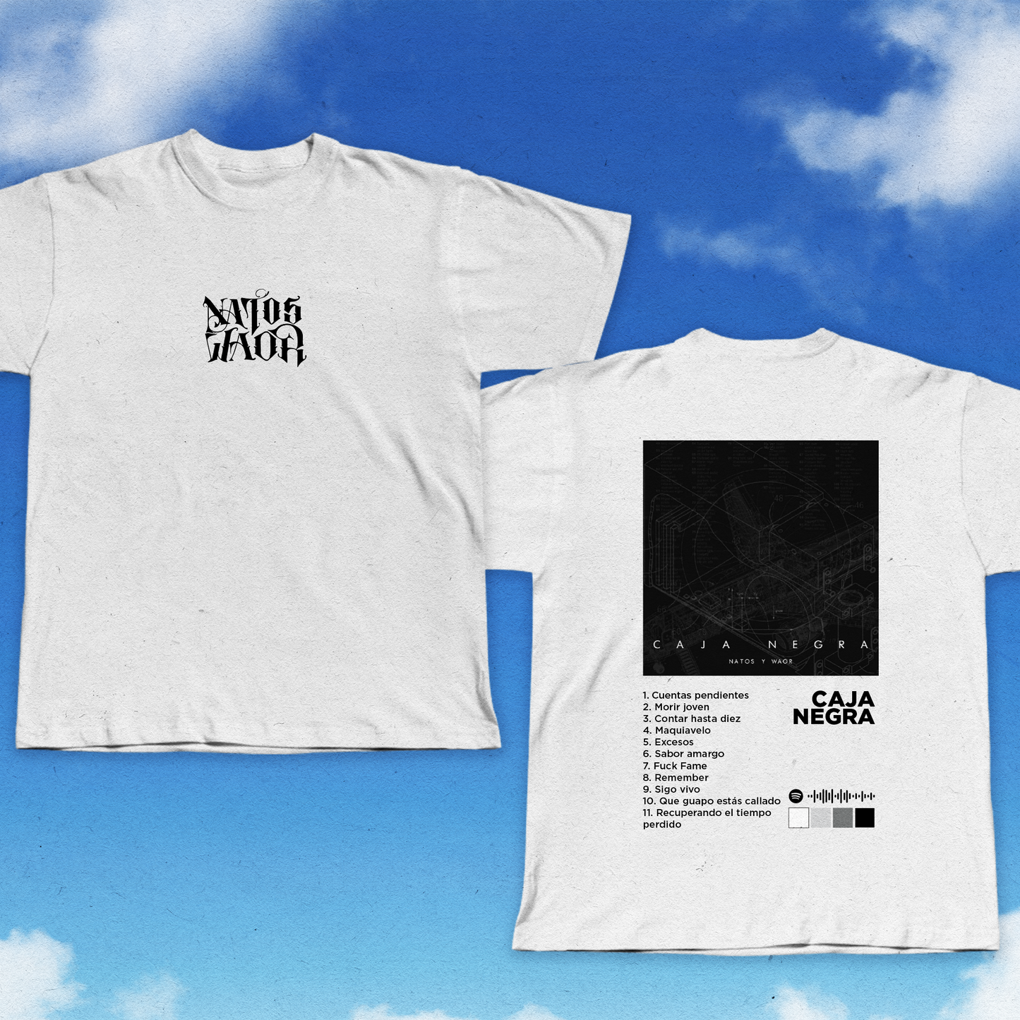 CAMISETA NATOS Y WAOR - ALBUMES