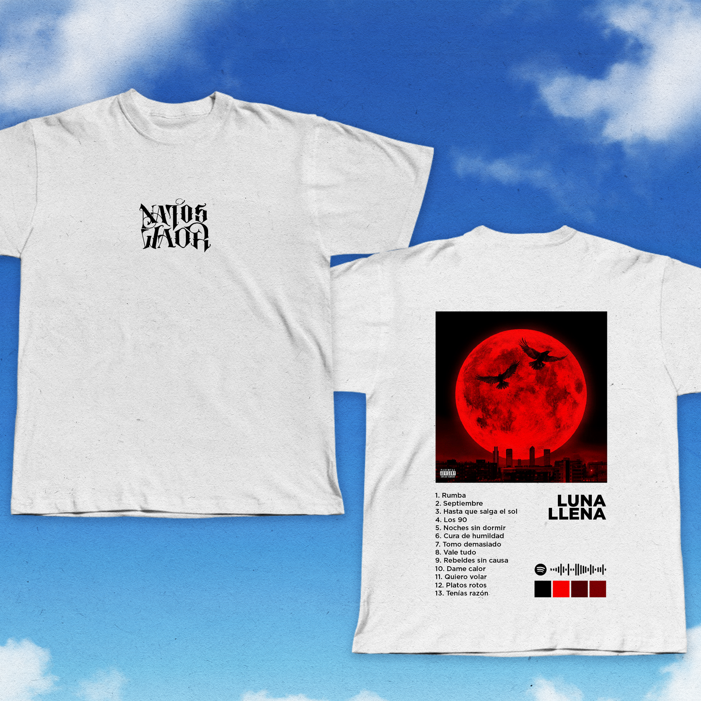 CAMISETA NATOS Y WAOR - ALBUMES