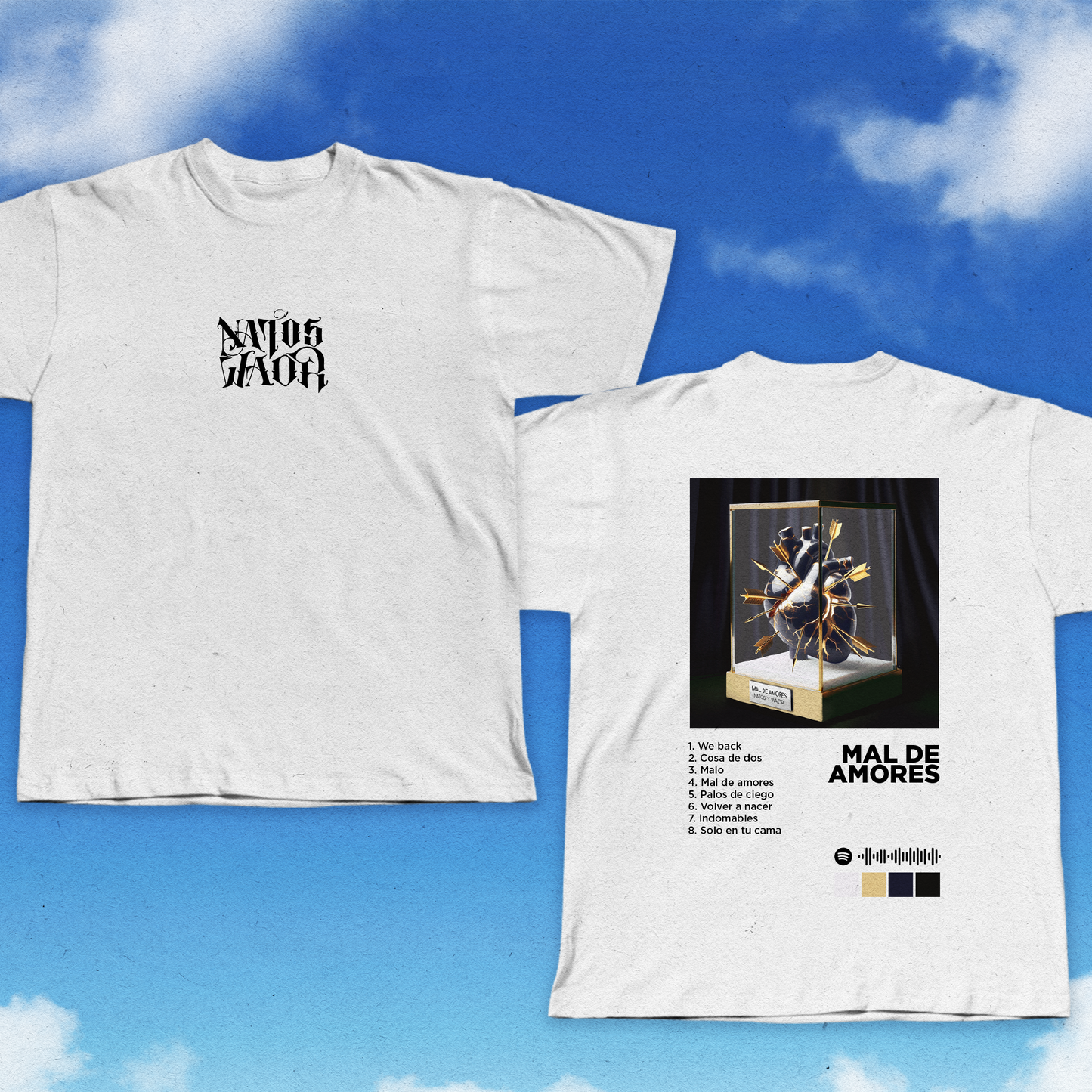CAMISETA NATOS Y WAOR - ALBUMES