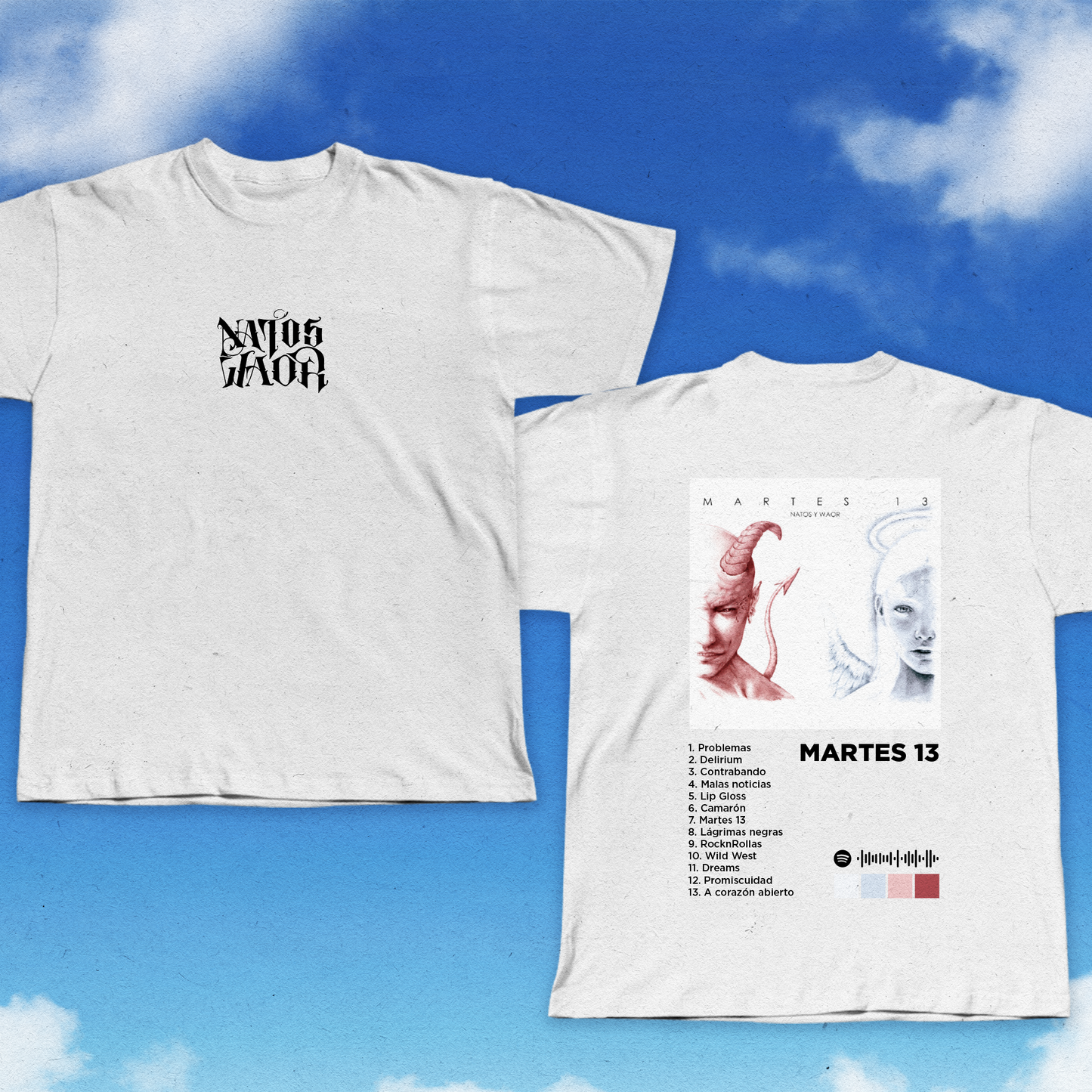 CAMISETA NATOS Y WAOR - ALBUMES