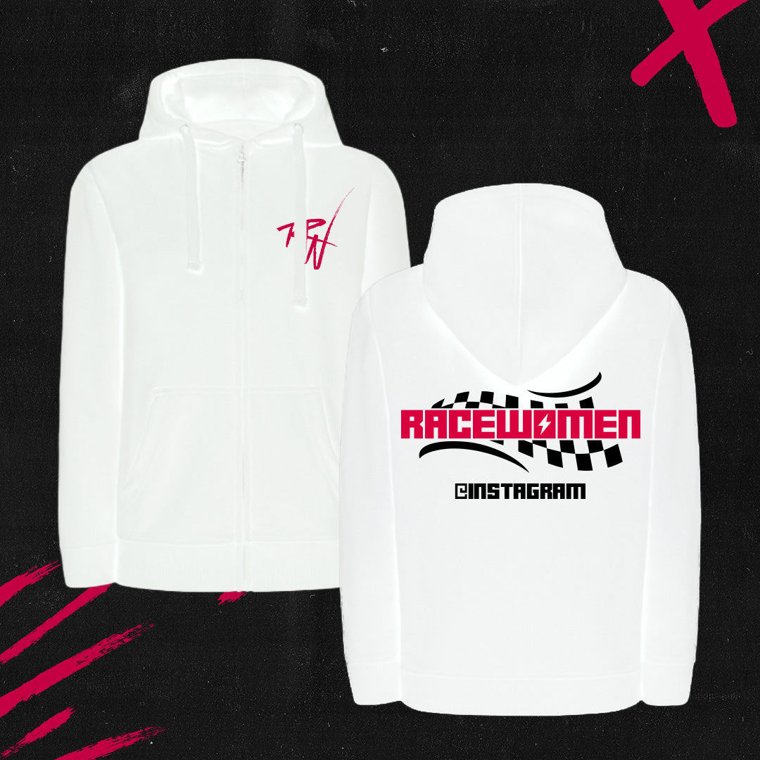 SUDADERA RACEWOMEN CREMALLERA