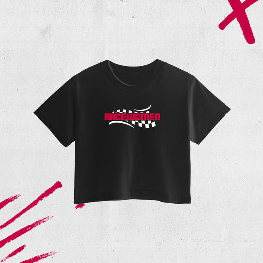 CAMISETA CROP TOP RACEWOMEN