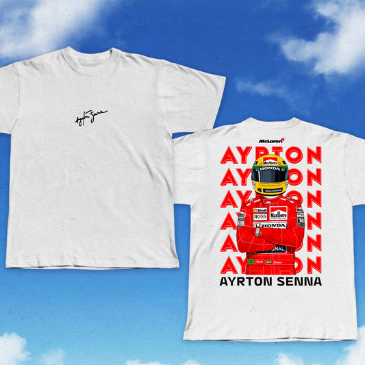 CAMISETA AYRTON SENNA ICON