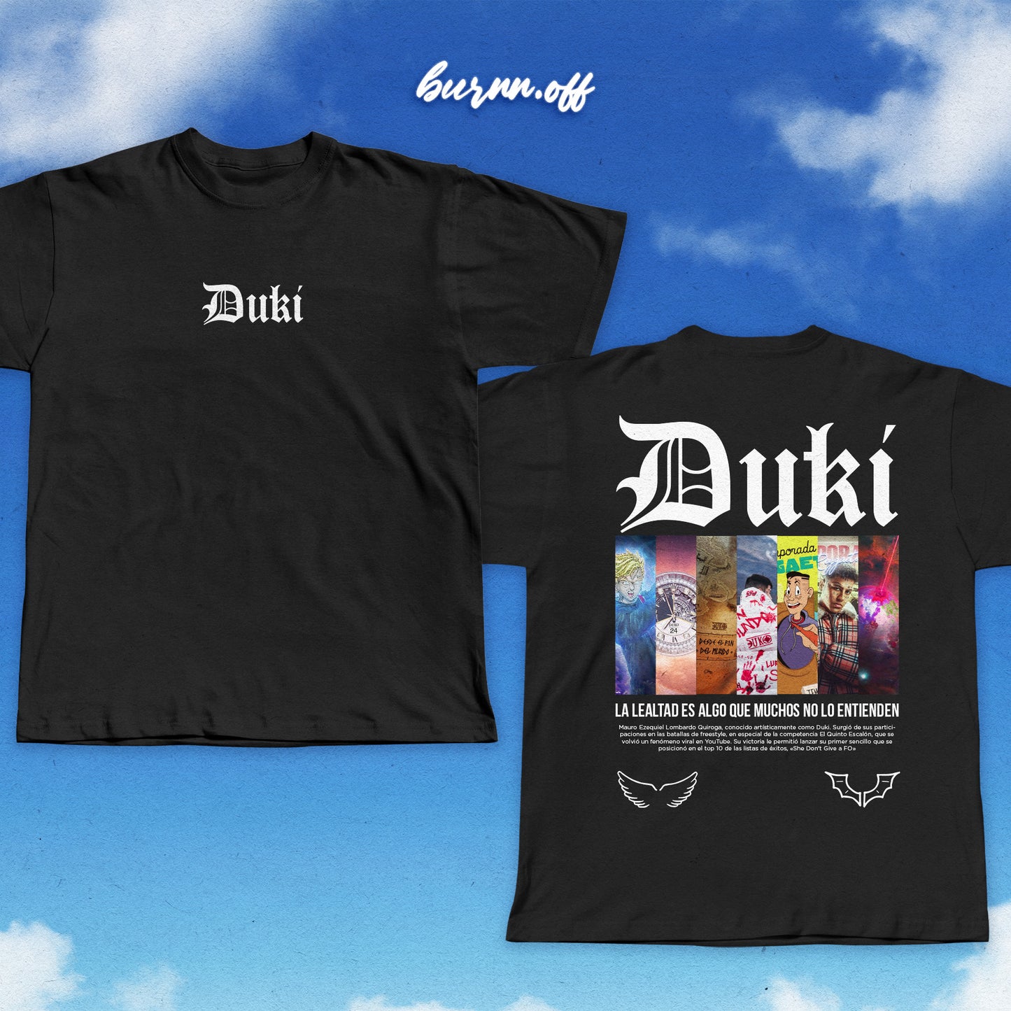 CAMISETA DUKI - DISCOGRAFIA