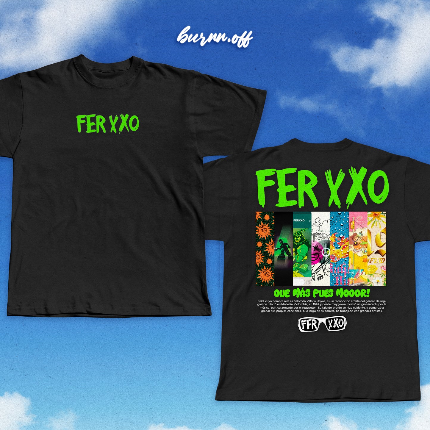 CAMISETA FEID - DISCOGRAFÍA