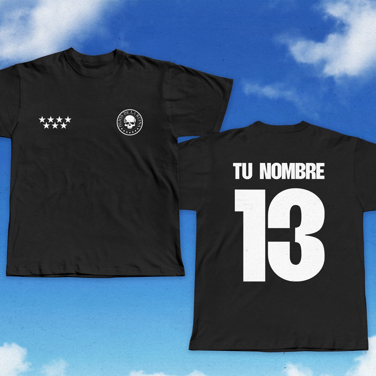 CAMISETA NATOS Y WAOR - NOMBRE