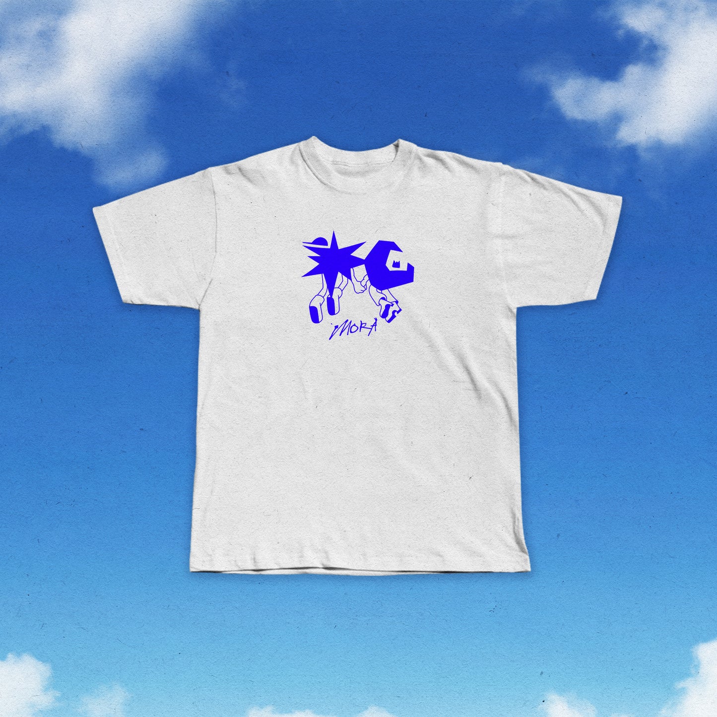 CAMISETA MORA - ESTRELLA Y LUNA