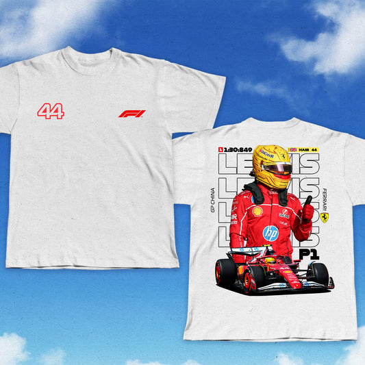 CAMISETA HAMILTON X FERRARI