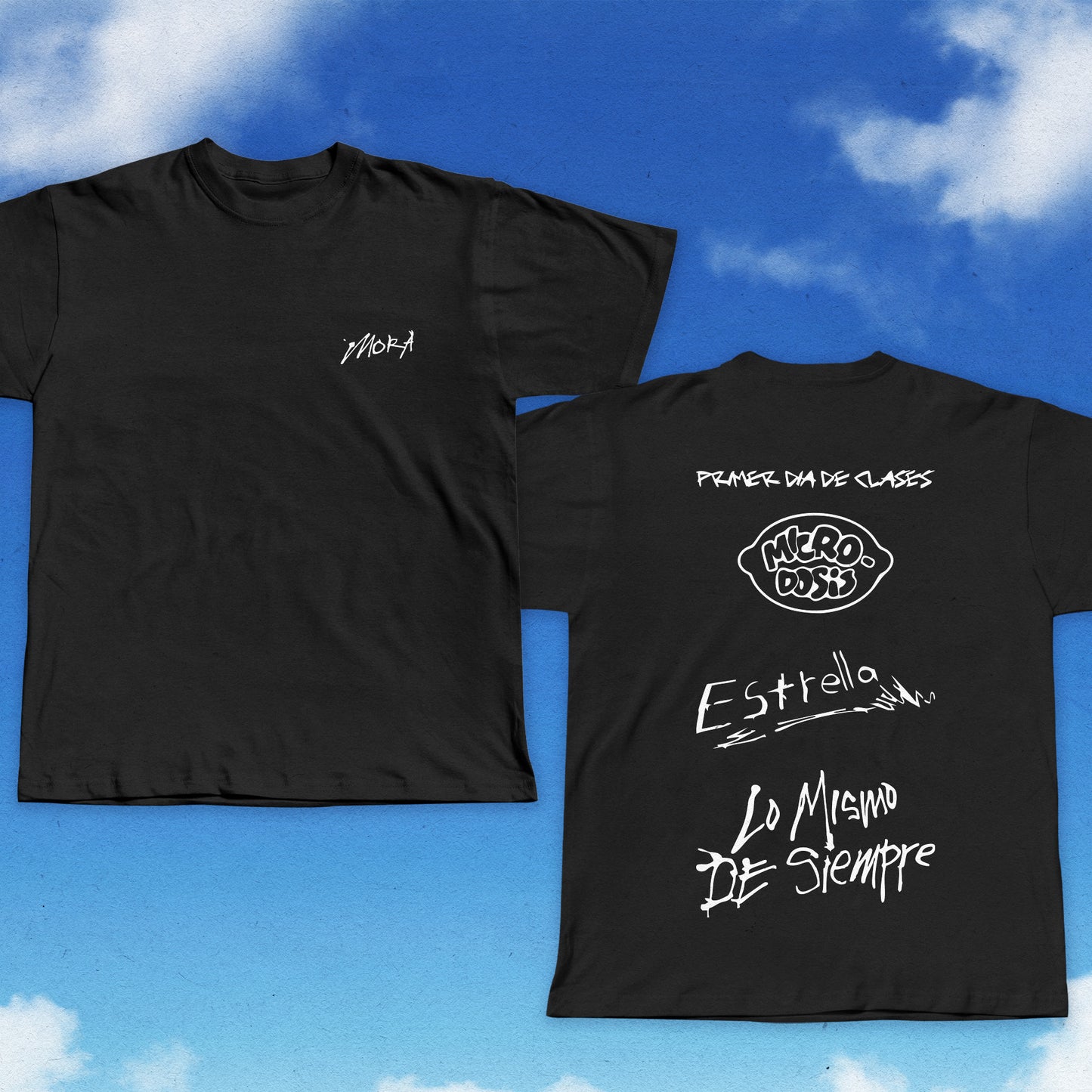 CAMISETA MORA - DISCOGRAFÍA