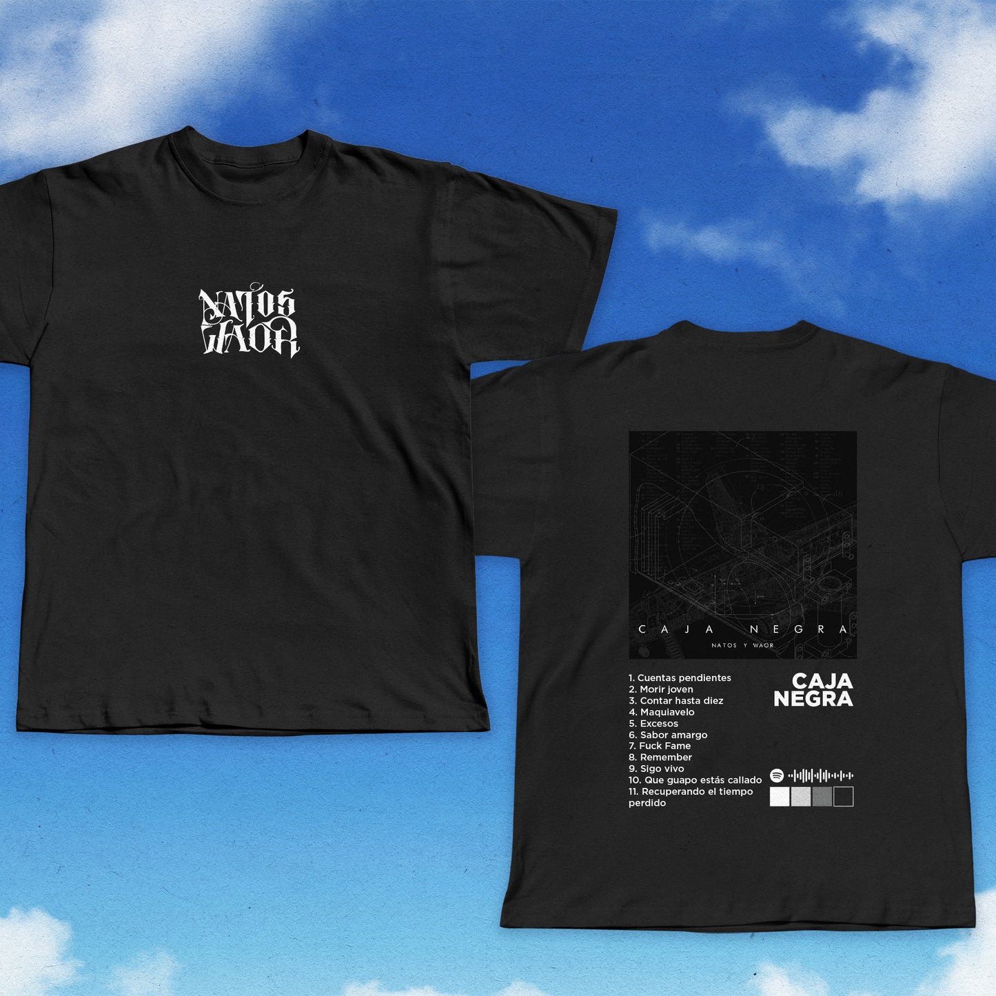 CAMISETA NATOS Y WAOR - ALBUMES