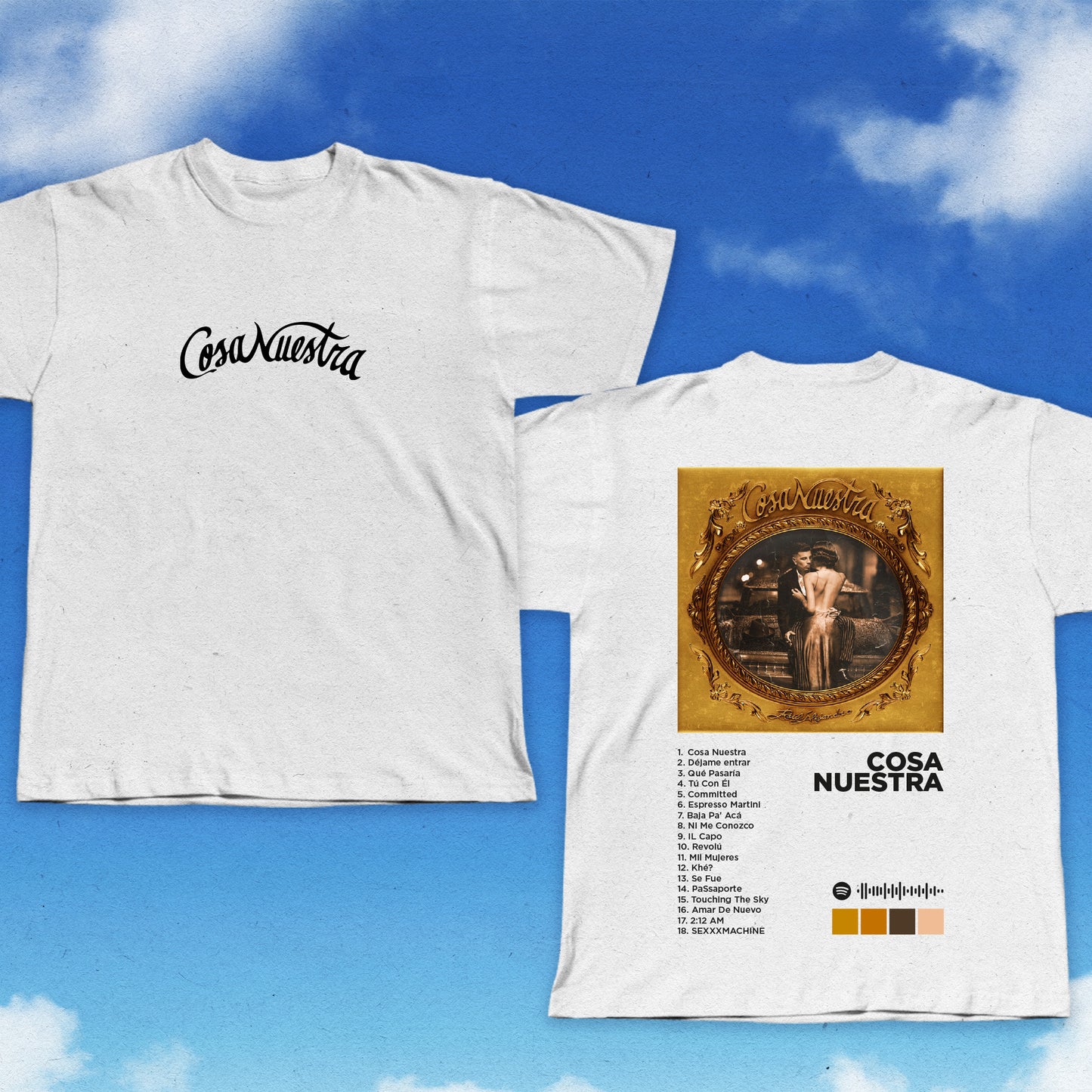 CAMISETA RAUW ALEJANDRO - ALBUM COSA NUESTRA