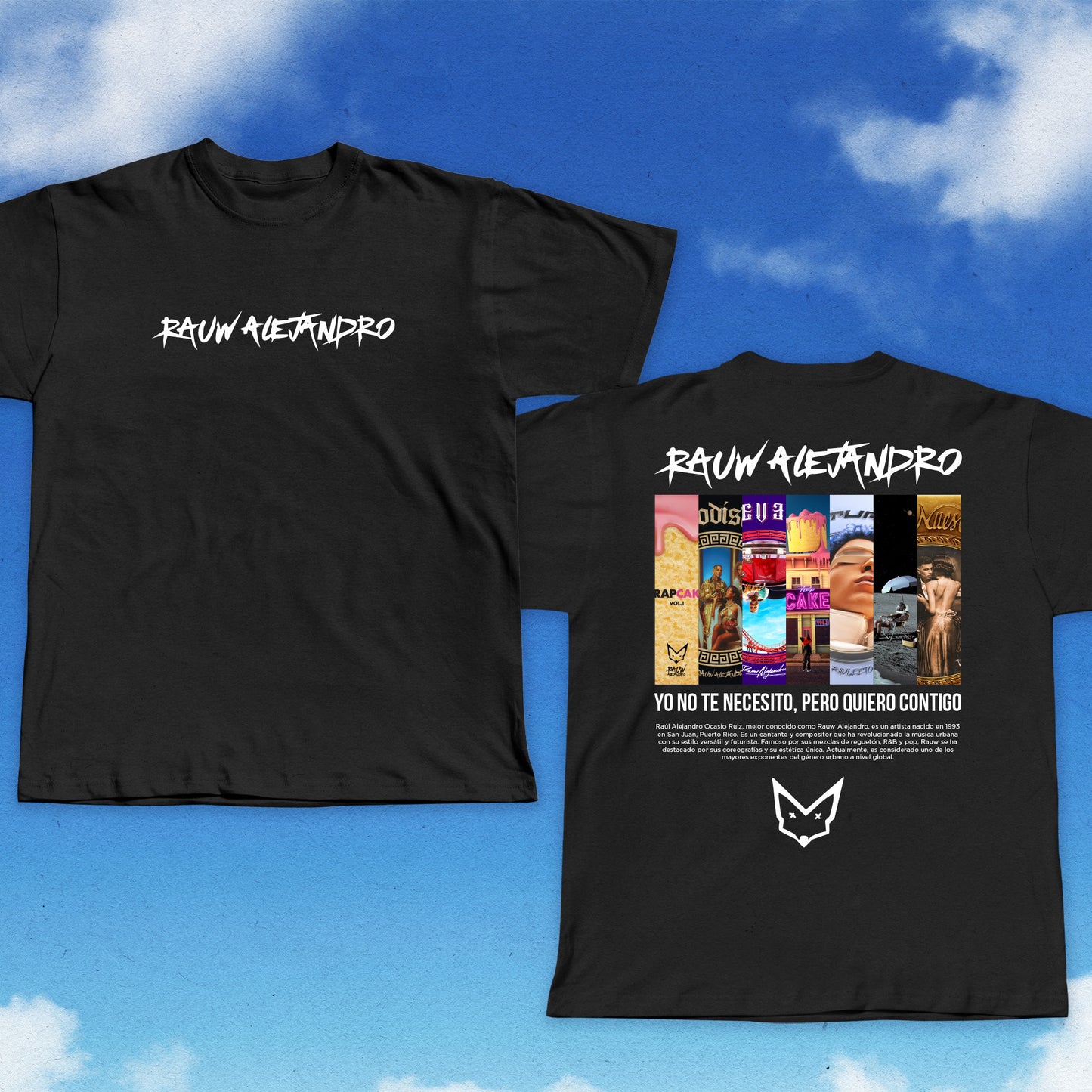 CAMISETA RAUW ALEJANDRO - DISCOGRAFÍA