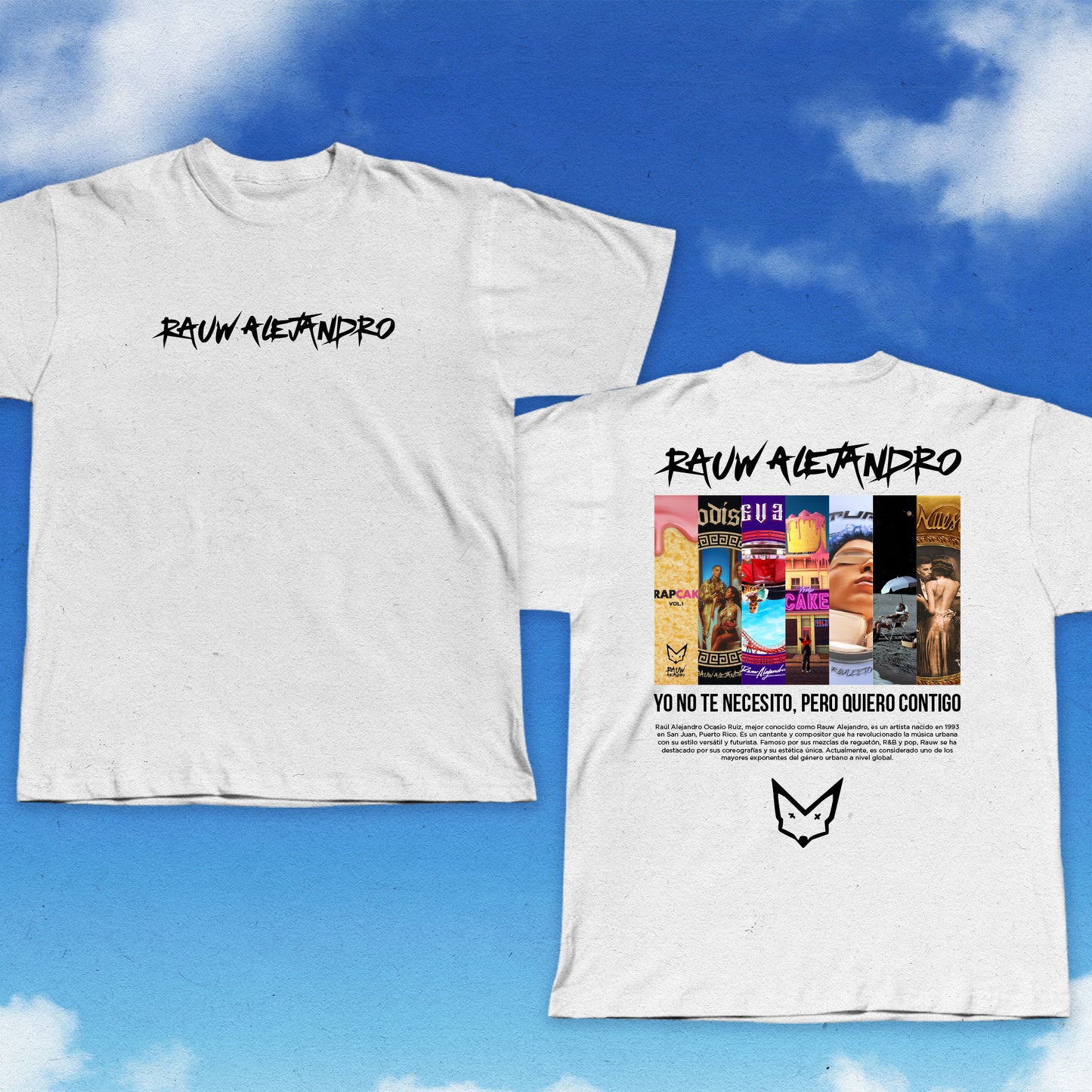 CAMISETA RAUW ALEJANDRO - DISCOGRAFÍA